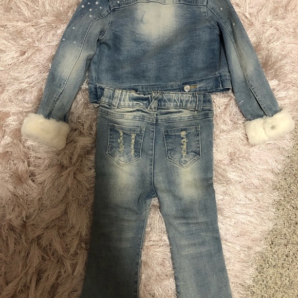 Boutique Denim Jacket and Jean set - Picture 5 of 6